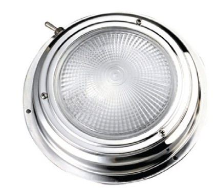 Stropné svietidlo 20 LED spínač z nerezovej ocele 170 mm