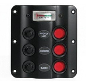 Prepínací panel s tenzometrami 3 Unified Wave LED