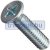 Skrutka 10 Hviezdicová hlava z nehrdzavejúcej ocele 5 x 20 mm