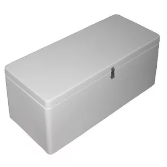   Nafukovacie sedadlo do člna s úložným priestorom, biele, 102 x 38,5 x 35,5 cm,