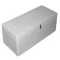 Nafukovacie sedadlo do člna s úložným priestorom biele 82x35x35,5 cm