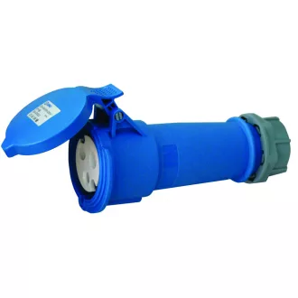 Zásuvka s krytom 220V/32A