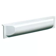 Prístavný blatník s okrajom 50x9,6 cm biely