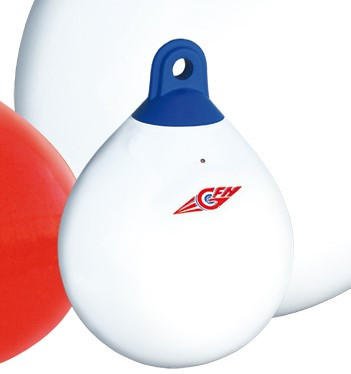 Bójka A-2 Fender biela guľa 35/48 cm