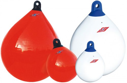 Bója A-6 Fender biela guľa 85/105 cm