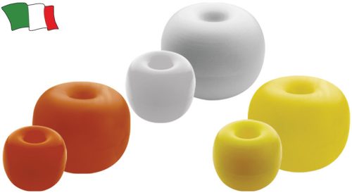 Citrónovo žltý šišiak s čipkou 17 cm 