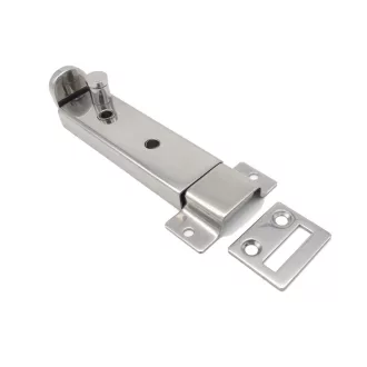 Zár tolóretesz nagy teherbírású inox 140 x 32 mm EVA