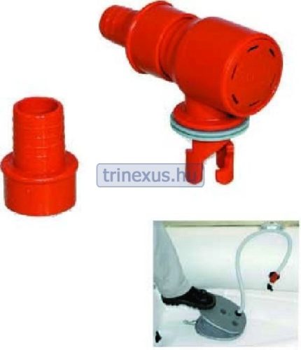 Súprava ventilu na nastavenie tlaku pre nafukovací čln