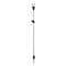 Okrúhly biely teleskop 65-105 cm odnímateľný ATW