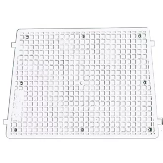 Tlmič vibrácií pre zrkadlá, sivý plast 300x209 mm