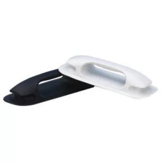   Gumová rukoväť na čln, ploché PVC vs. sivá, 237 x 105 mm,
