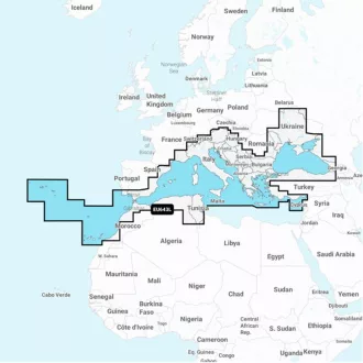 Navionics+ Stredozemné a Čierne more (EU643L)