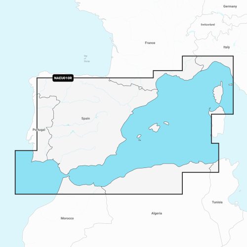 Navionics Platinum+ Španielsko a pobrežie Stredozemného mora (EU010R)