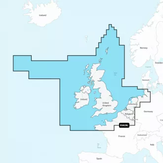   Navionics Platinum+ Veľká Británia, Írsko a Holandsko (EU628L)