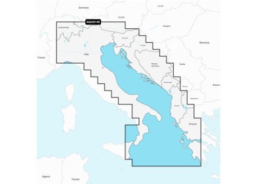 Navionics Platinum+ Taliansko a Jadranské more (EU014R)