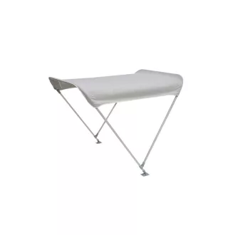 Bimini tető szürke 154 x 127 x 140 cm gumicsónakhoz EVA
