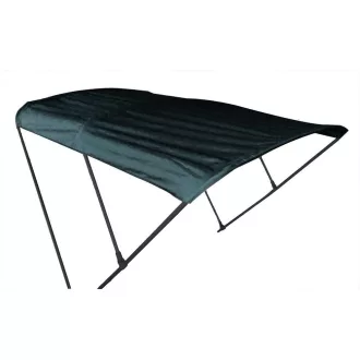   Bimini tető fekete 210 x 170 x 130 cm fekete cső fix keret EVA