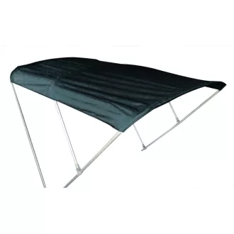 Bimini tető fekete 210 x 190 x 130 cm fix keret EVA