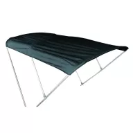Bimini tető fekete 210 x 210 x 130 cm fix keret EVA