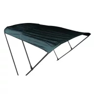   Bimini tető fekete 210 x 210 x 130 cm fekete cső fix keret EVA