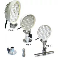 Reflektor pre zábradlie s 10 LED diódami