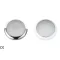 Kabínové svetlo modré 9 LED diód 180 stupňov ABS/nerezová oceľ 42 mm
