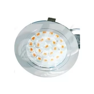 Zapustené svetlo v kabíne s 24 LED diódami, rom,