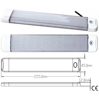 VODOTESNÉ STROPNÉ SVETLO S 36 LED DIÓDAMI