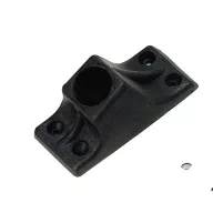 Bimini podrážka z plochého čierneho plastu 22 mm