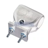 Plastový konektor na rúrku Bimini biely pár 22 mm