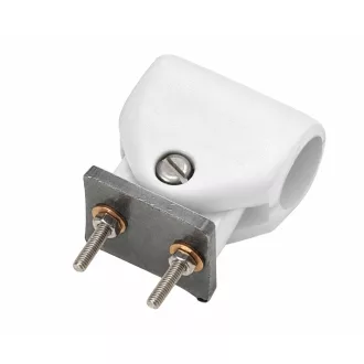 Plastový konektor na rúrku Bimini biely pár 22 mm