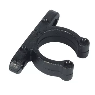 Držiak na prípravky z plastu 40 mm čierny