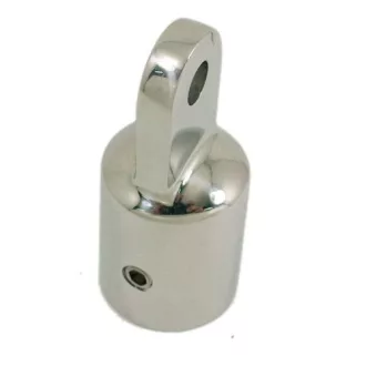 Kovová objímka na podperu bimini 22 mm