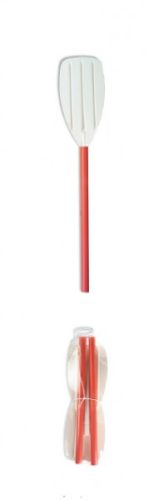 Pár farebných plastových pádiel 82 cm 