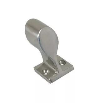 Korlátcsatlakozó vég idom 60 fok 25 mm inox EVA