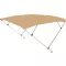Bimini strecha béžová 225x170-190x129 cm EVA