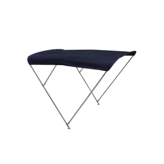 Bimini tető fix keret sötétkék 210 x 170 x 130 cm EVA