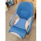 Rozkladacie sedadlo ocean blue-grey