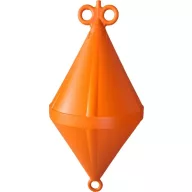   Bója s dvojitým kužeľom s dvojitým koncom oranžová 32 * 75 cm