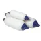Fender 9 x 31 cm biely s modrým koncom