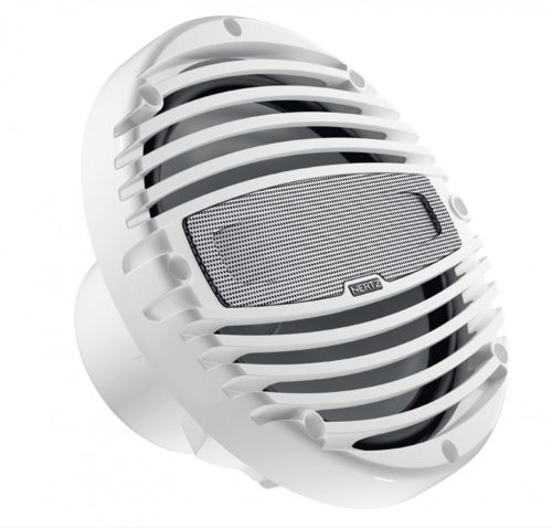 Hertz HMX 8 LD biely 20 cm koaxiálny reproduktor s RGB LED osvetlením