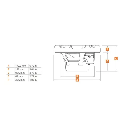 Hertz HMX 6.5-C 16,5 cm koaxiálny lodný reproduktor