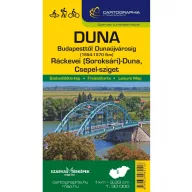   Kniha, Vodná mapa Dunaj Budapešť-Dunaújváros (MAĎARSKO)