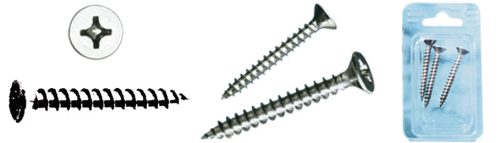Skrutka s hviezdicovou hlavou z nehrdzavejúcej ocele 3x12 mm 37