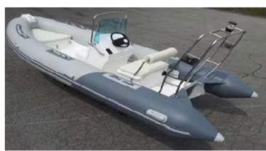 Dawn Marine RIB BOOT 430A svetlá/tmavošedá