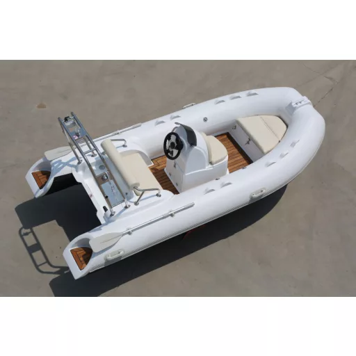 Dawn Marine RIB BOOT 390C biely teak