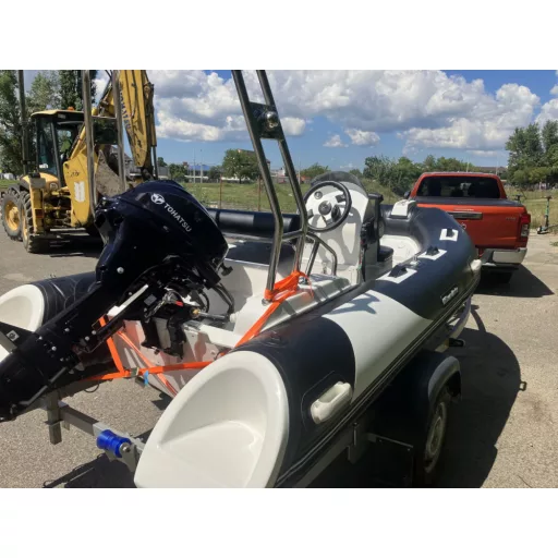 Dawn Marine RIB BOOT 390C čierna a biela