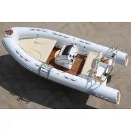 Dawn Marine RIB BOOT 520E svetlo sivá / biela