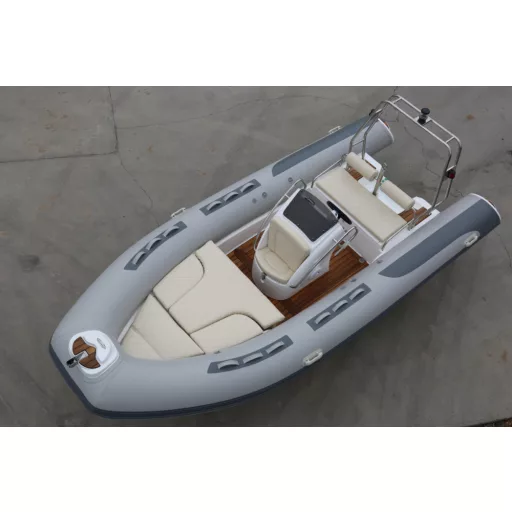 Dawn Marine RIB BOOT 520E svetlo sivá / biela