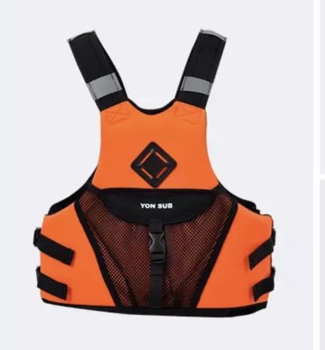 Záchranná vesta neoprén Farfalla oranžová S/M